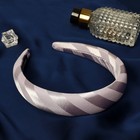 Ободок для волос «Любава», 3 см, сиреневый - Фото 1