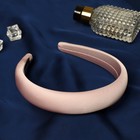 Ободок для волос «Лира», 3 см, розовый - Фото 1