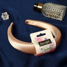 Ободок для волос «Лира», 3 см, кремовый - Фото 2