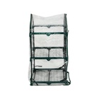 Парник-стеллаж, 2 полки, 93×69×49 см, металлический каркас d=16 мм, чехол плёнка 80 мкм, Greengo - Фото 19