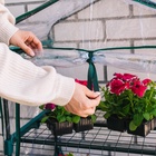 Парник-стеллаж, 2 полки, 93×69×49 см, металлический каркас d=16 мм, чехол плёнка 80 мкм, Greengo - Фото 12