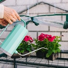 Парник-стеллаж, 2 полки, 93×69×49 см, металлический каркас d=16 мм, чехол плёнка 80 мкм, Greengo - Фото 13