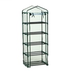 Парник-стеллаж, 5 полок, 193×69×49 см, металлический каркас d=16 мм, чехол плёнка 80 мкм, Greengo - Фото 12