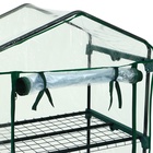 Парник-стеллаж, 5 полок, 193×69×49 см, металлический каркас d=16 мм, чехол плёнка 80 мкм, Greengo - Фото 13