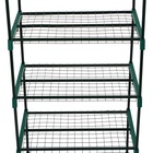 Парник-стеллаж, 5 полок, 193×69×49 см, металлический каркас d=16 мм, чехол плёнка 80 мкм, Greengo - Фото 18