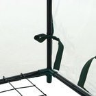 Парник-стеллаж, 5 полок, 193×69×49 см, металлический каркас d=16 мм, чехол плёнка 80 мкм, Greengo - Фото 19