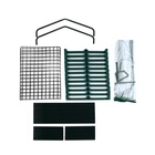 Парник-стеллаж, 5 полок, 193×69×49 см, металлический каркас d=16 мм, чехол плёнка 80 мкм, Greengo - Фото 23