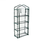 Парник-стеллаж, 4 полки, 160×70×30 см, металлический каркас d=16 мм, чехол плёнка 80 мкм, Greengo - Фото 11