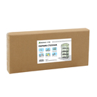 Парник-стеллаж, 4 полки, 160×70×30 см, металлический каркас d=16 мм, чехол плёнка 80 мкм, Greengo - Фото 10