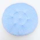 Лежак для животных "Нежность", 50 х 50 х 10 см, голубой - фото 8983710