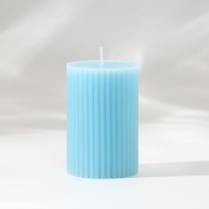 Свеча столбик интерьерная "Магия аромата", аромат ваниль, 7,5 х 5 см