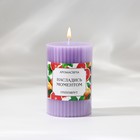 Ароматическая свеча столбик «Насладись моментом», аромат грейфрут, 7,5 х 5 см. - фото 12221197