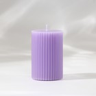 Ароматическая свеча столбик «Насладись моментом», аромат грейфрут, 7,5 х 5 см. - фото 9521159