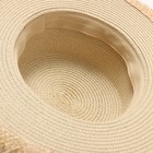 Шляпа женская MINAKU, цвет бежевый, р-р 58 - фото 24630470 Шляпа женская MINAKU, цвет бежевый, р-р 58 - фото 24630470