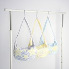 Сумка молодёжная на молнии, 36×8×23 см, голубая - Фото 6