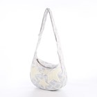 Сумка молодёжная на молнии, 36×8×23 см, серая - Фото 1