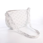 Сумка молодёжная на молнии, 36×8×23 см, серая - Фото 4