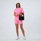 Сумка молодёжная на магните, 25.5×4.5×18.5 см, чёрная - Фото 8