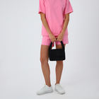 Сумка молодёжная на магните, 25.5×4.5×18.5 см, чёрная - Фото 9