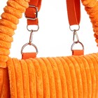 Сумка молодёжная на магните, 25.5×4.5×18.5 см, оранжевая - Фото 6