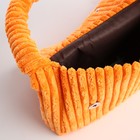 Сумка молодёжная на магните, 25.5×4.5×18.5 см, оранжевая - Фото 7