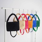 Сумка молодёжная на магните, 25.5×4.5×18.5 см, зелёная - Фото 3