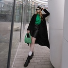 Сумка молодёжная на магните, 25.5×4.5×18.5 см, зелёная - Фото 7