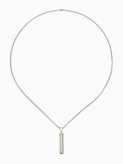 Кулон на цепочке «Тайник», открывающийся, цвет чернёное серебро, 70 см