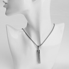 Кулон на цепочке «Тайник», открывающийся, цвет чернёное серебро, 70 см - Фото 2