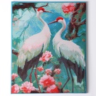 Алмазная вышивка полное заполнение «Аисты», на раме, 40×50 см - Фото 2