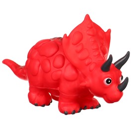 Резиновая игрушка для ванны «Динозавр: Трицератопс», 24 см, с пищалкой, Крошка Я