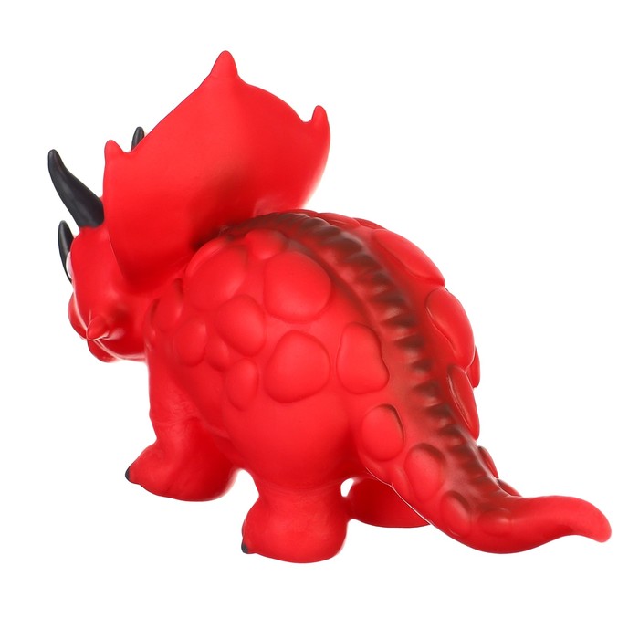 Игрушка для ванны «Динозавр: Трицератопс», 24 см, с пищалкой, Крошка Я
