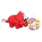 Резиновая игрушка для ванны Крошка Я «Динозавр: Трицератопс», 24 см, с пищалкой - Фото 7