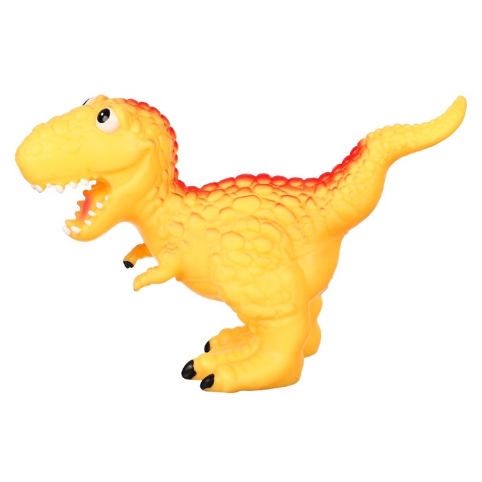 Игрушка для ванны «Динозавр: Тираннозавр», 22 см, с пищалкой, Крошка Я
