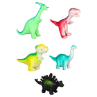 Набор резиновых игрушек для ванны «Динозаврики», 10 см, с пищалкой, 5 шт, Крошка Я - фото 8517707