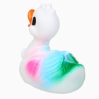 Резиновая игрушка для ванны Крошка Я «Лебедь», 8 см, с пищалкой - Фото 6