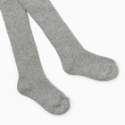 Колготки детские махровые KAFTAN BASIC 116-122 см, серый - фото 23676719