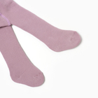 Колготки детские махровые Крошка Я BASIC 80-86 см, розовый - фото 23724016