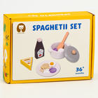 Детский игровой набор «Готовим спагетти» 16 × 5,5 × 21,6 см - фото 3927123