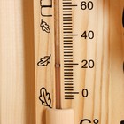 Термометр для бани с песочными часами 15 мин "Дом", деревянный, 28 х 14 см, Добропаровъ - фото 8928995