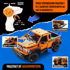 Конструктор Mechanics «Джип», цвет оранжевый, 443 детали - фото 8929071