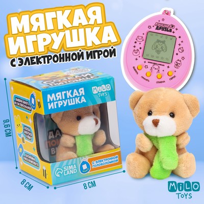 Мягкая игрушка, электронная игра «Медведь»
