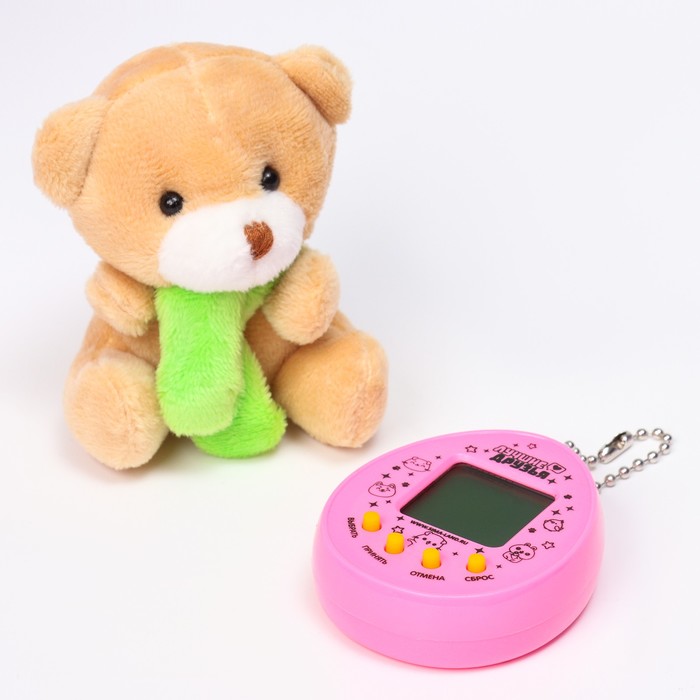 Мягкая игрушка с электронной головоломкой "Мишка" - фото 1896300471