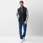 Жилет мужской на молнии MIST, размер 48, чёрный - Фото 2