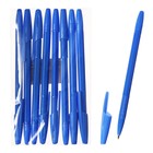 Набор ручек шариковых 8 штук LANCER Office Style 820, узел 0.5 мм, синие чернила на масляной основе, корпус голубой - фото 8929080