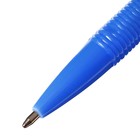 Набор ручек шариковых 8 штук LANCER Office Style 820, узел 0.5 мм, синие чернила на масляной основе, корпус голубой - фото 8929083