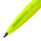 Набор ручек шариковых 8 штук LANCER Office Style 820, узел 0.5 мм, синие чернила на масляной основе, корпус желтый - фото 8929088