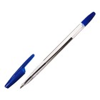 Набор ручек шариковых 8 штук LANCER Office Style 820, узел 0.5 мм, синие чернила на масляной основе, корпус синий прозрачный - фото 8929102