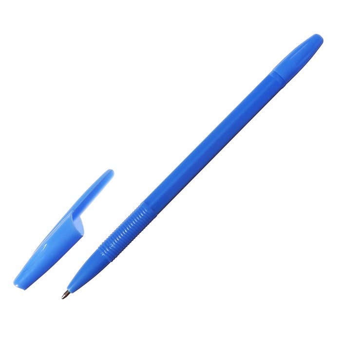 Набор ручек шариковых 8 шт. LANCER Office Style 820 узел 1.0 голубой, корп голубой
