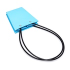 Сумка для цветов Голубая влагостойкая, 12×12 - 8×8 - 12.5 см - Фото 3